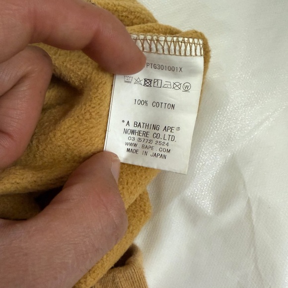 Bape Men's Camo Shark Sweatpants - yellow classic camo - Picture 5 of 5